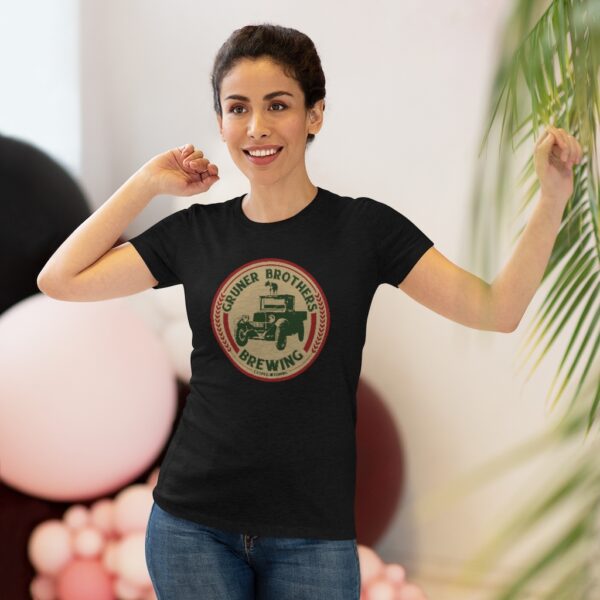 Gruner Brothers Brewing Women's Triblend T-shirt - Image 12