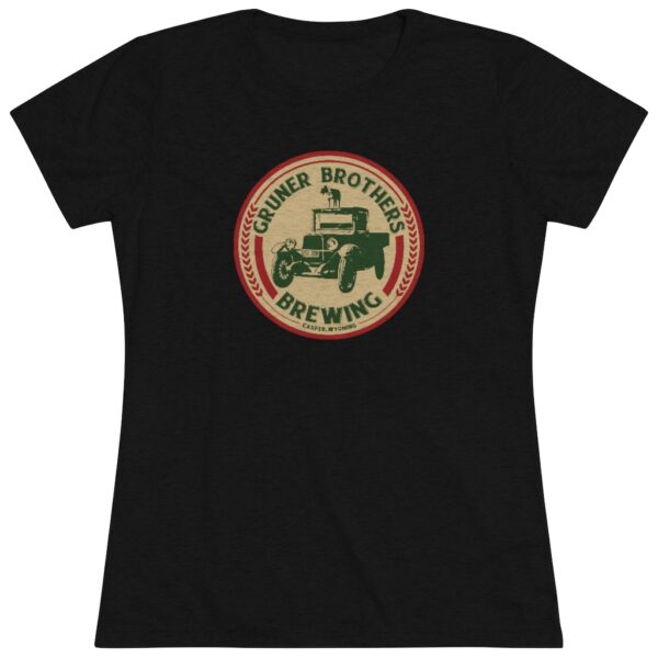 Gruner Brothers Brewing Women's Triblend T-shirt - Image 9