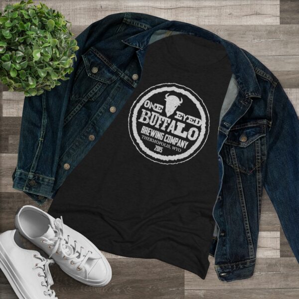 One Eyed Buffalo Brewing Women’s Triblend T-shirt