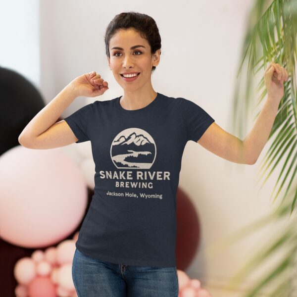 Snake River Brewing Women's Triblend T-shirt - Image 4