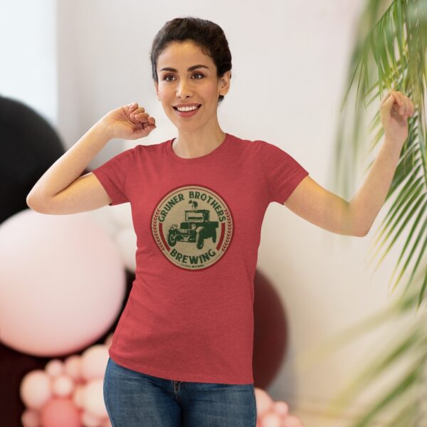 Gruner Brothers Brewing Women's Triblend T-shirt - Image 4