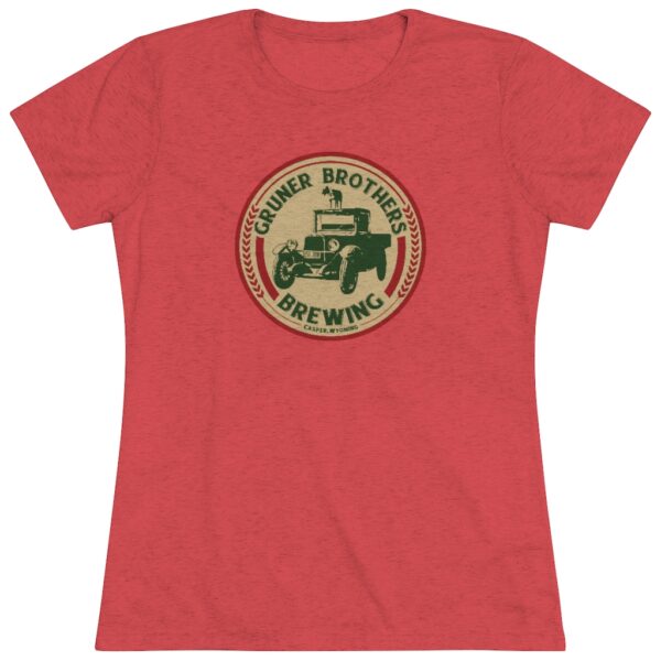 Gruner Brothers Brewing Women's Triblend T-shirt