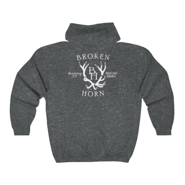 Broken Horn Men's Zip Hooded Sweatshirt - Image 6