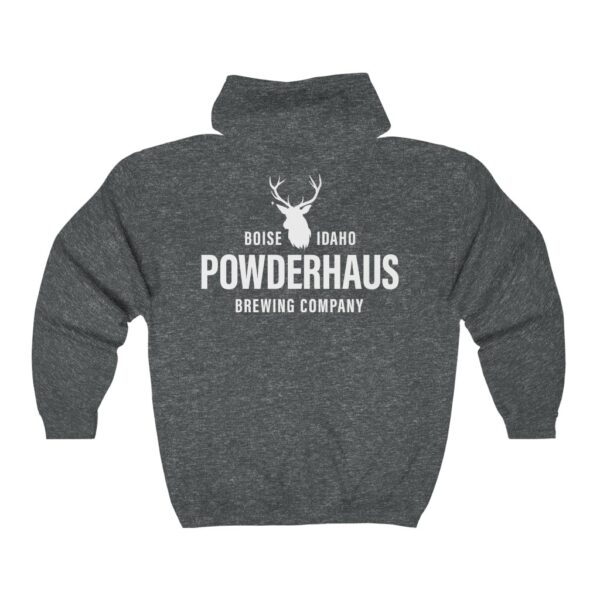 Powderhaus Brewing Men's Zip Hooded Sweatshirt - Image 6