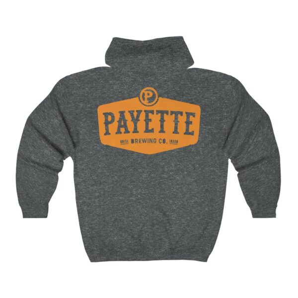 Payette Brewing Men's Zip Hooded Sweatshirt - Image 4