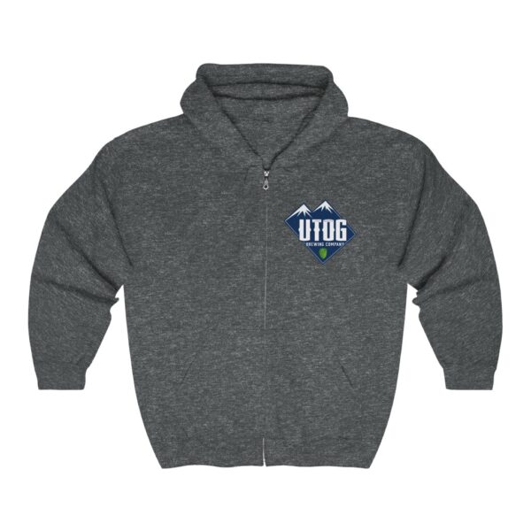 UTOG Brewing Men's Zip Hooded Sweatshirt - Image 5