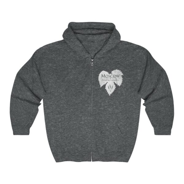 Moscow Brewing Company Men's Zip Hooded Sweatshirt - Image 5