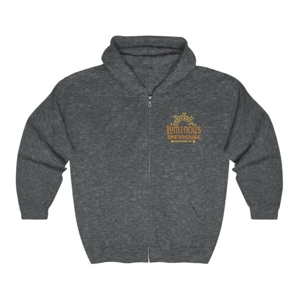 Luminous Brewhouse Men's Zip Hooded Sweatshirt