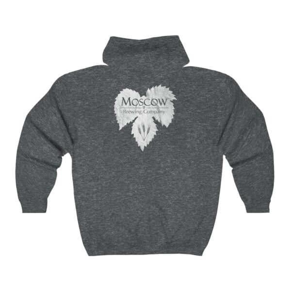 Moscow Brewing Company Men's Zip Hooded Sweatshirt - Image 6