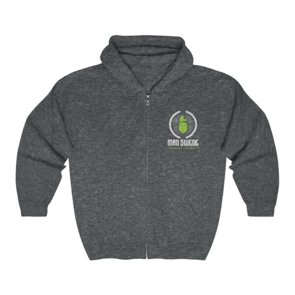 Mad Swede Brewing  Men's Zip Hooded Sweatshirt