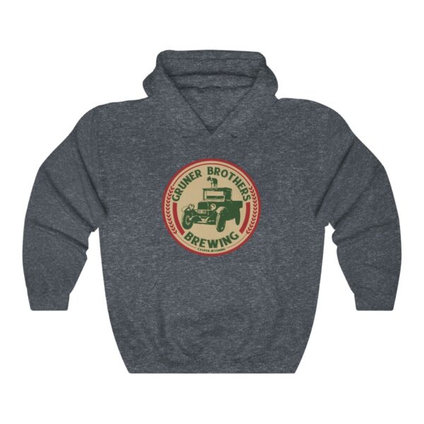 Gruner Brothers Brewing Men's Pull Over Hoodie - Image 5