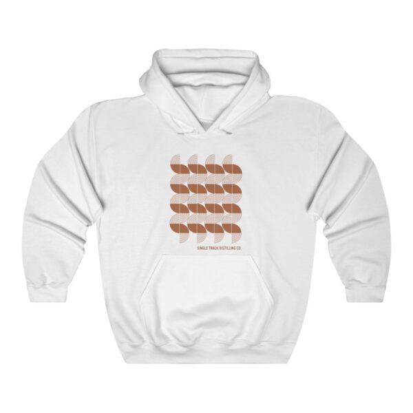 Single Track Distilling Co. Pattern Men's Pullover Hoodie - Image 2