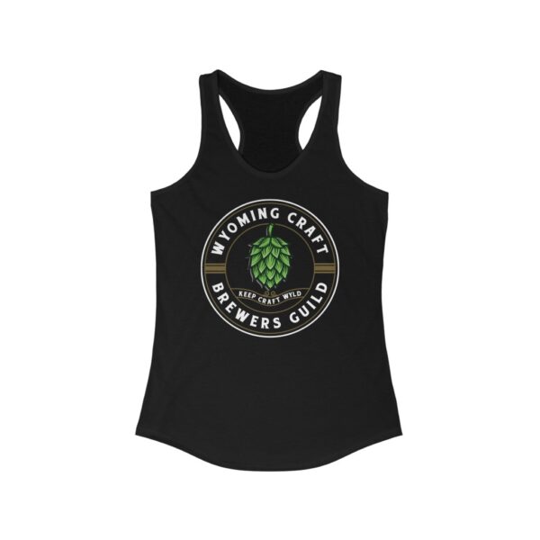 Wyoming Craft Brewers Guild Women's Racerback Tank - Image 2