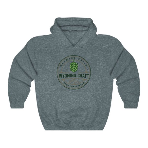 Wyoming Craft Brewers Guild Men's Pull Over Hoodie - Image 4