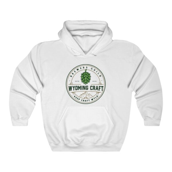Wyoming Craft Brewers Guild Men's Pull Over Hoodie - Image 2