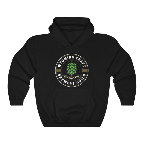 Wyoming Craft Brewers Guild Men's Pull Over Hoodie - Image 3