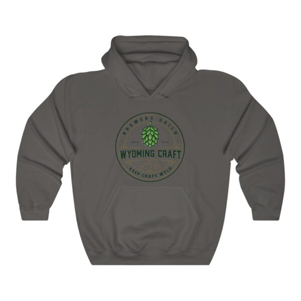 Wyoming Craft Brewers Guild Men's Pull Over Hoodie - Image 5