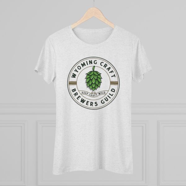 Wyoming Craft Brewers Guild Women's Triblend T-shirt - Image 7