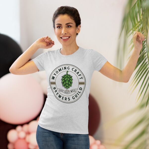Wyoming Craft Brewers Guild Women's Triblend T-shirt - Image 8