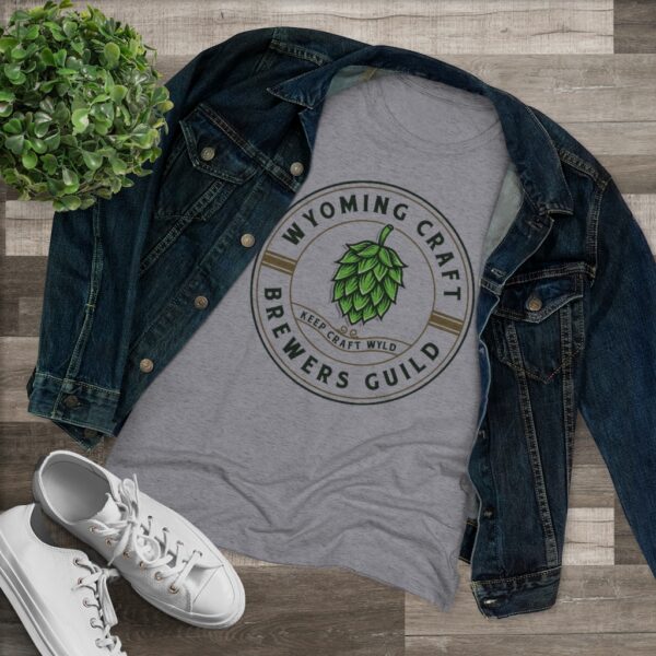 Wyoming Craft Brewers Guild Women's Triblend T-shirt - Image 2