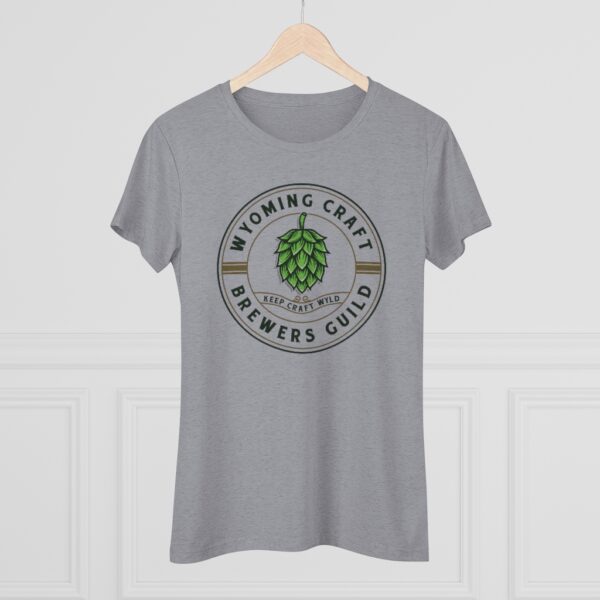 Wyoming Craft Brewers Guild Women's Triblend T-shirt - Image 3