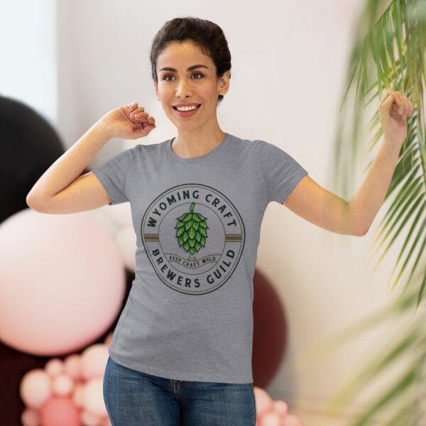Wyoming Craft Brewers Guild Women's Triblend T-shirt - Image 4