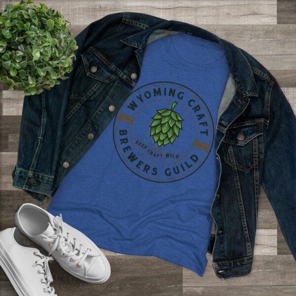Wyoming Craft Brewers Guild Women's Triblend T-shirt - Image 10