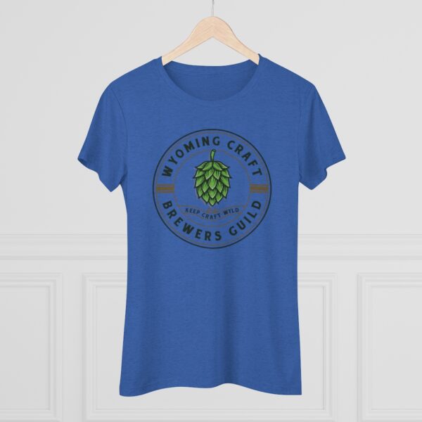 Wyoming Craft Brewers Guild Women's Triblend T-shirt - Image 11