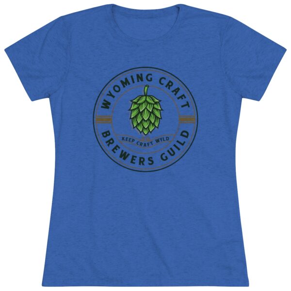 Wyoming Craft Brewers Guild Women's Triblend T-shirt - Image 9