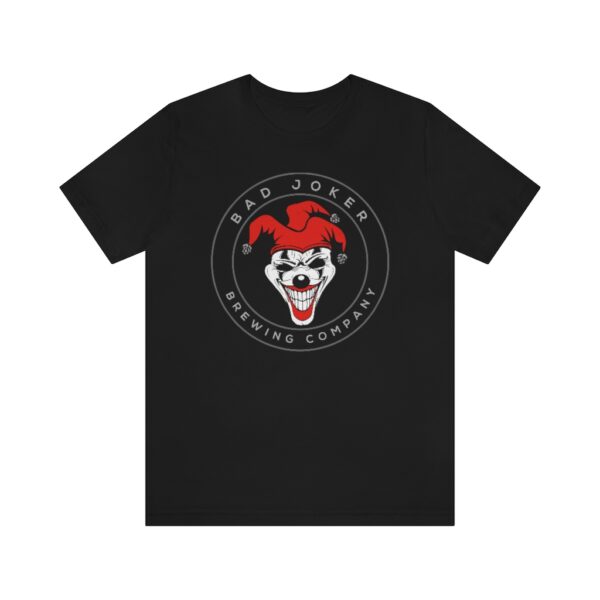 Bad Joker Brewing Company Circle Men's Modern Fit T-shirt - Image 4