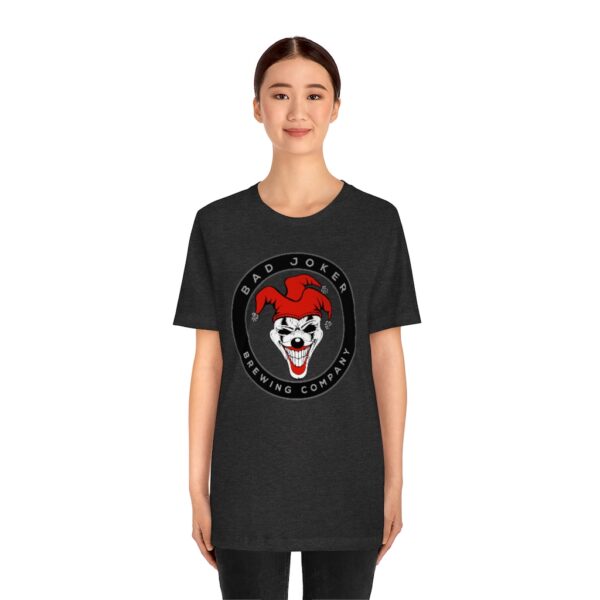Bad Joker Brewing Company Circle Men's Modern Fit T-shirt - Image 14