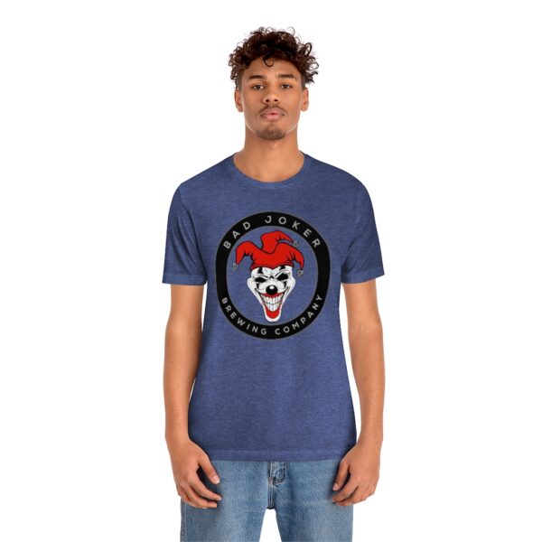 Bad Joker Brewing Company Circle Men's Modern Fit T-shirt - Image 3