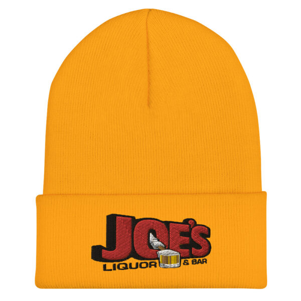 Joe's Liquor & Bar Main Logo Cuffed Beanie - Image 3