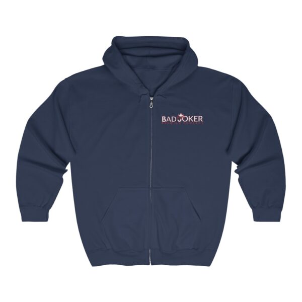 Bad Joker Brewing Full Zip Hooded Sweatshirt - Image 5