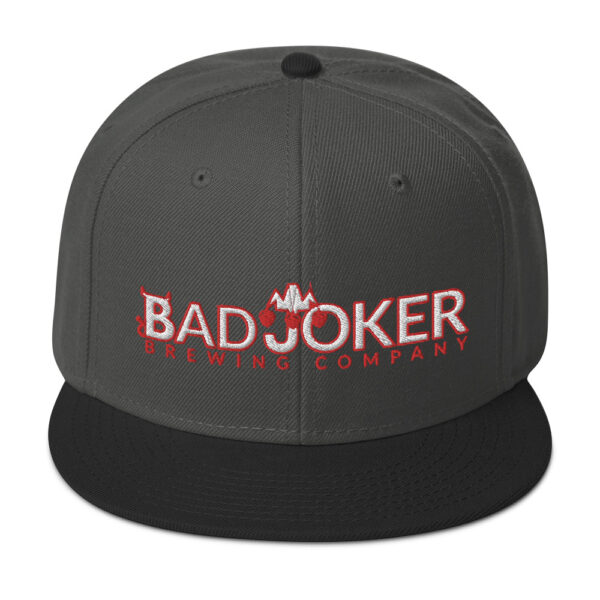 Bad Joker Brewing Snapback Hat - Image 3