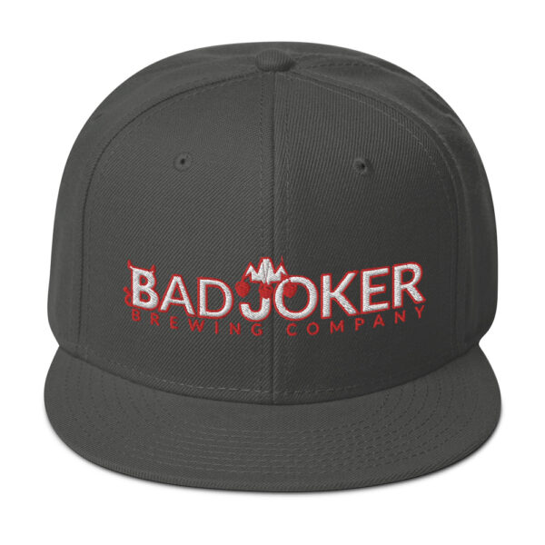 Bad Joker Brewing Snapback Hat - Image 4