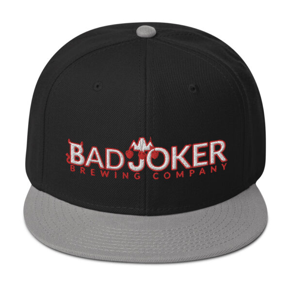 Bad Joker Brewing Snapback Hat - Image 2