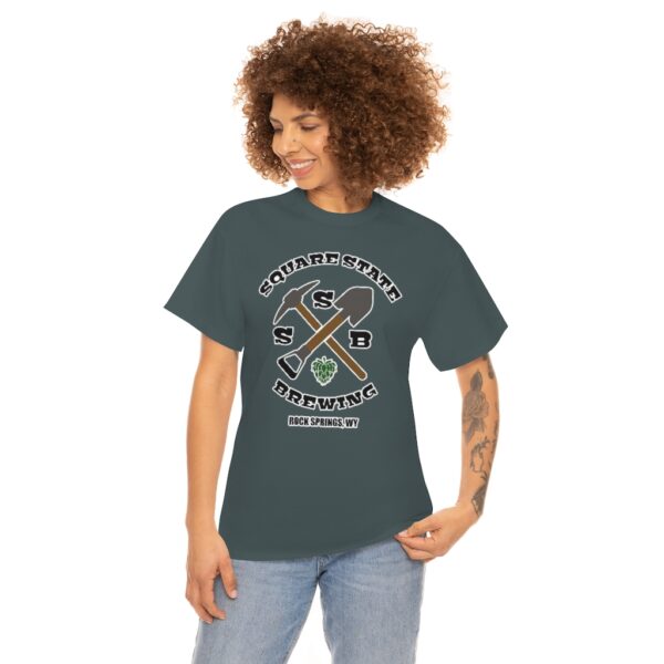 Square State Brewing Unisex Heavy Cotton Tee - Image 27
