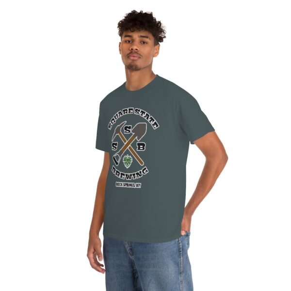 Square State Brewing Unisex Heavy Cotton Tee - Image 30