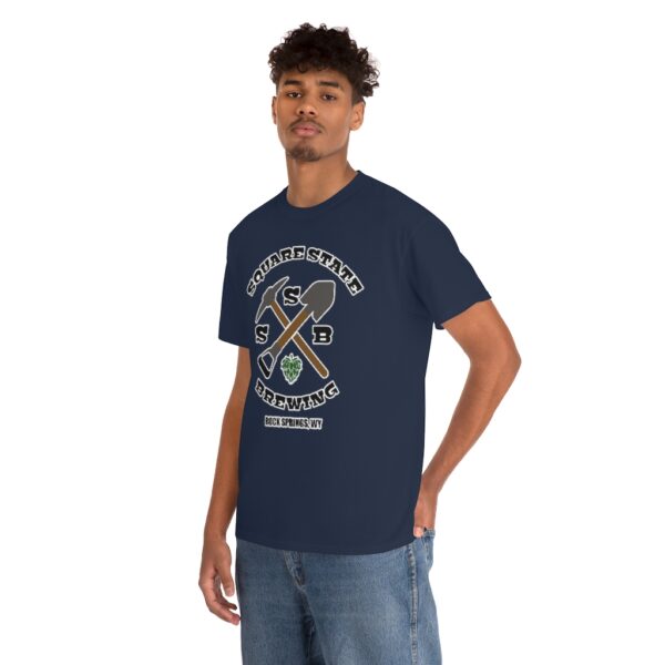 Square State Brewing Unisex Heavy Cotton Tee - Image 35