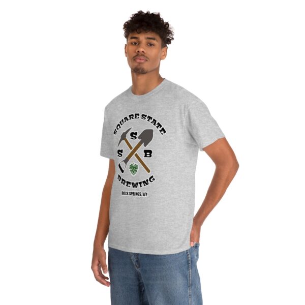 Square State Brewing Unisex Heavy Cotton Tee - Image 20