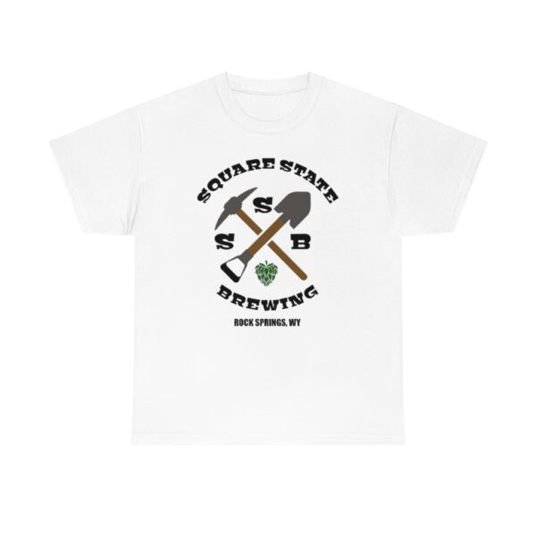 Square State Brewing Unisex Heavy Cotton Tee - Image 6