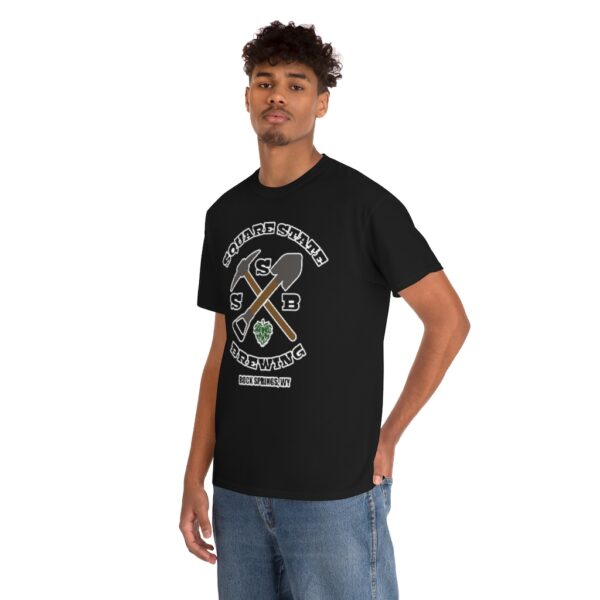 Square State Brewing Unisex Heavy Cotton Tee - Image 5