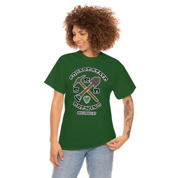 Square State Brewing Unisex Heavy Cotton Tee - Image 22