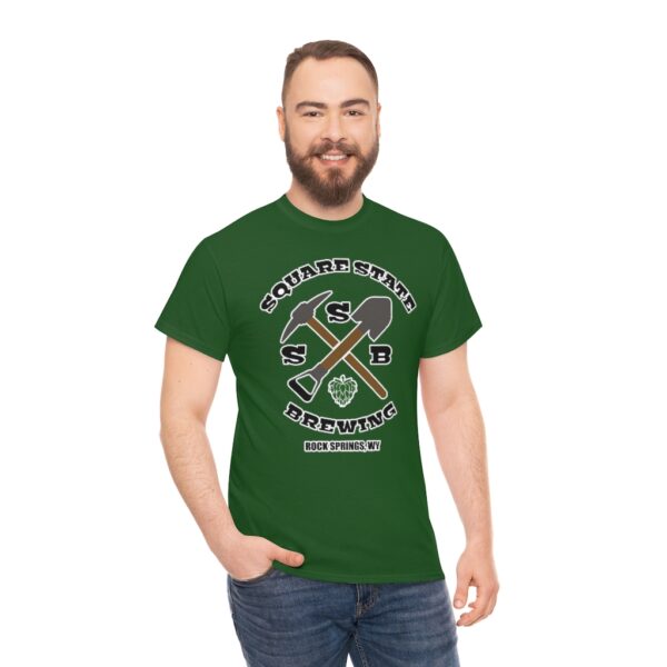 Square State Brewing Unisex Heavy Cotton Tee - Image 24