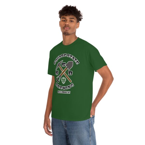 Square State Brewing Unisex Heavy Cotton Tee - Image 25