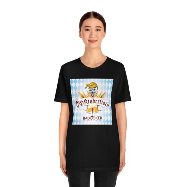 Bad Joker Oktoberfist'n Unisex Jersey Short Sleeve Tee - Image 2