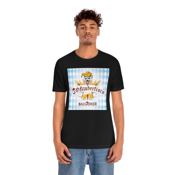 Bad Joker Oktoberfist'n Unisex Jersey Short Sleeve Tee - Image 3