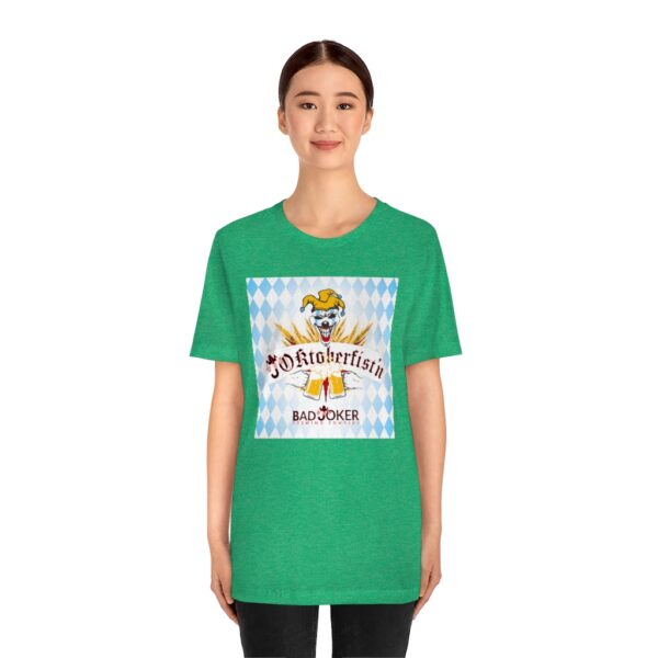 Bad Joker Oktoberfist'n Unisex Jersey Short Sleeve Tee - Image 8