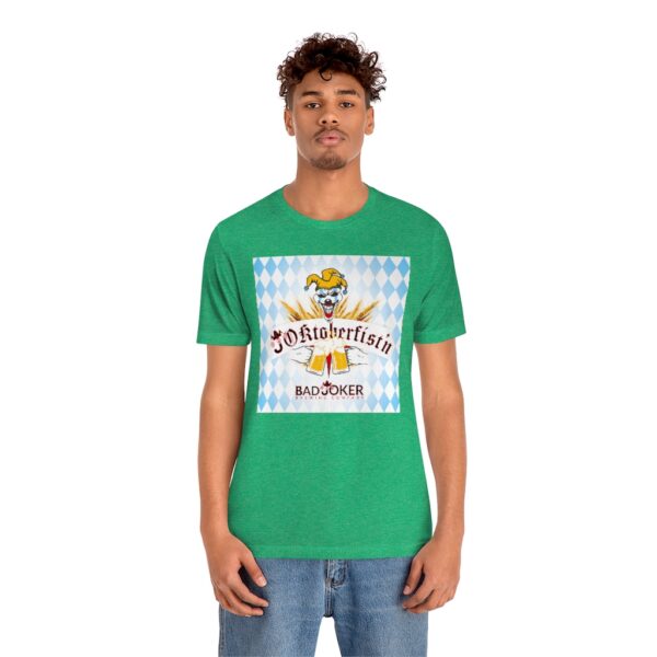 Bad Joker Oktoberfist'n Unisex Jersey Short Sleeve Tee - Image 9